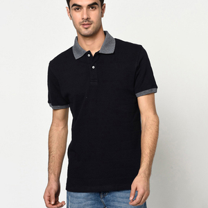 Polos de algodón al por mayor para hombre, camisas polo de talla grande con logotipo bordado personalizado, polos de algodón 100% para hombre - Product Image 1