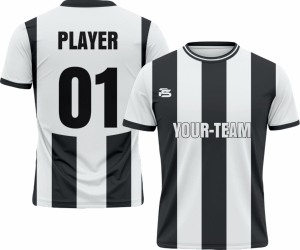 Maillot de football en coton 2025 polyester imprimé par sublimation 100%, maillot de football de sport à impression numérique, vêtements de football - Product Image 3