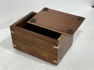Elegantes Urnas de Madera Ecológicas para Mascotas, para Exhibición en Sala de Estar, Bandejas de Almacenamiento de un Solo Nivel, Estilo Americano, Hermoso Diseño de Latón - Product Image 2
