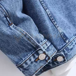 Chaqueta de Mezclilla para Hombre de Alta Calidad, Ropa de Invierno, Chaqueta de Mezclilla Personalizada 100% Algodón - Product Image 6