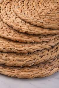 Juego de manteles individuales y servilleteros tejidos de ratán bohemios de 2 piezas 2023, superventas al por mayor, Decoración de mesa de Primavera de granja - Product Image 6