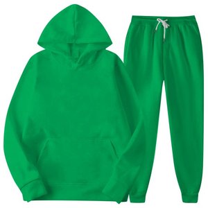 Sudadera de 2 piezas para hombre Quarter Zip Hoodie con pantalones de chándal Heavy Fleece Material Fleece - Product Image 5