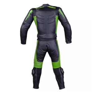 Combinaison de moto en cuir respirant de qualité professionnelle avec design imprimé personnalisé, ajustement confortable, combinaison de moto de course - Product Image 3