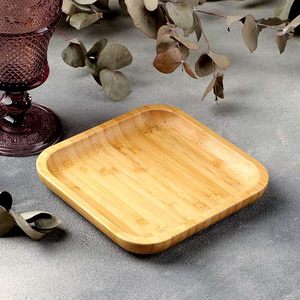 Plateau en bois pour servir le fromage, les noix, le café, le thé, les plantes, plateau rustique, plateau artisanal - Product Image 4