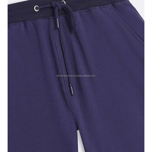 Short de course de fitness d'été taille moyenne pour hommes coton éponge français motif solide fermeture à glissière XS-haut vente en gros style cargo - Product Image 2