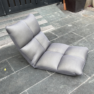 Sillón Reclinable Contemporáneo/Moderno con Estructura de Madera/Metal, Cojín Gris y Función de Masaje GB68014 - Product Image 4