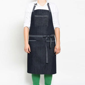 Delantal de cocina por sublimación para mujer, Barista delantal de plástico, delantal impermeable con logotipo personalizado para salón de cocina - Product Image 2