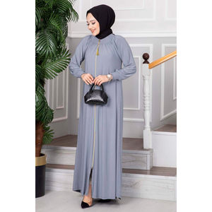 Nouvelle Saison Robe Abaya Hiver Femme, Caftan Tunique Dubaï, Mode Islamique Musulmane Turque, Robes Islamiques - Product Image 3