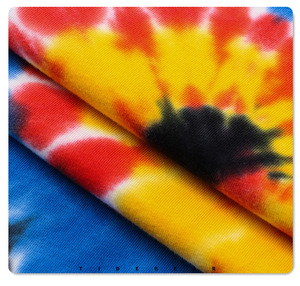Tie Dye เสื้อเชิ้ตผ้าฝ้ายสีขาวสำหรับผู้ชาย Tie Dye 100% จากประเทศไทย - Product Image 5