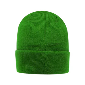 Personalizado Beanie bordado Beanie Hat Venta al por mayor forrado cálido hombres invierno tejido Jacquard Beanie Hat - Product Image 2