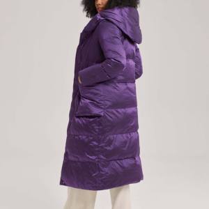 แจ็กเก็ตขนเป็ดผ้าคอตตอนถักแบบรูดซิปด้านหน้าผ้าไนลอนซับในสำหรับฤดูใบไม้ผลิฤดูหนาว - Product Image 5