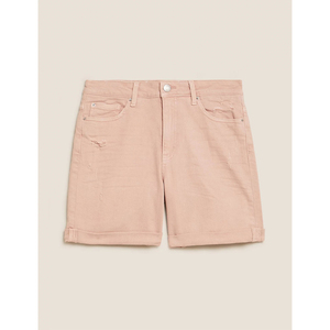 100% Original coton femmes Denim Shorts séchage rapide confortable Denim Shorts plaine taille haute décontracté à la mode femmes Denim Shorts - Product Image 1