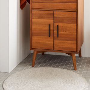 Tapis de bain rond 2023 teint dans l'espace-tapis de salle de bain circulaire élégant et confortable vente en gros - Product Image 4