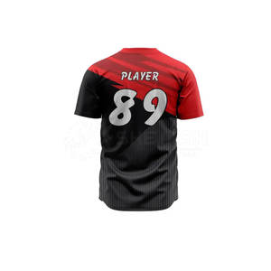 Uniforme de béisbol personalizado poliéster hecho uniforme de béisbol nuevo estilo uniforme de béisbol para tamaño adulto - Product Image 5