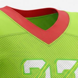 Nouveauté Uniforme de football américain professionnel Taille plus grande 100% polyester Vêtements d'entraînement personnalisables Faible MOQ Équipe Individuel - Product Image 4