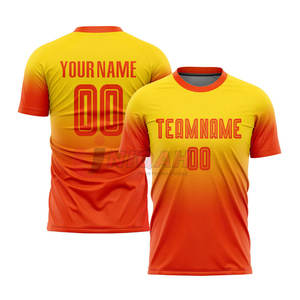 Maillots de football personnalisés pour hommes, patchwork multicolore, 100% coton, avec nom d'équipe et design d'uniforme personnalisés - Product Image 1