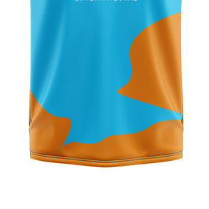 Maillot de football respirant pour jeunes 7 sur 7 en couleur unie 100% polyester Design de sublimation personnalisé Maillot de football drapeau 7v7 - Product Image 5