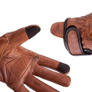 Guantes de cuero para hombre de estilo personalizado Cómodos guantes de invierno Precios al por mayor Guantes de cuero en color sólido Guantes para hombre - Product Image 2