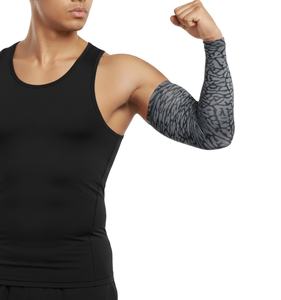 Manchons de compression cyclistes imprimés numériquement sur mesure pour hommes et femmes – Protection en polyester personnalisable avec logo pour le sport - Product Image 6