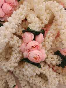 Guirnalda de flores de estilo romántico de lujo, decoración de despedida de soltera para bebé, partición musulmana Nikah, Festival de boda, decoración del hogar, cumpleaños - Product Image 5