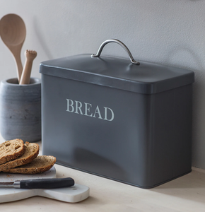 Boîte à pain en terre cuite avec couvercle en bois et dessin de « Pain », disponible à prix de gros - Product Image 2