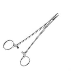 Pince porte-aiguille Fine Touch Micro vasculaire Incurvé Médical Équipement En Acier Inoxydable La Base Des Instruments Chirurgicaux - Product Image 3