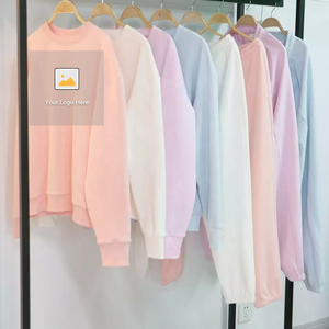 Wholesale <b>Women</b> <b>Set</b> <b>Women's</b> <b>Jogger</b> Fleece and Crew Neck Sweatshirt <b>Sets</b> Stock wholesale crew neck <b>women</b> sweatshirt oversized - Product Image 2
