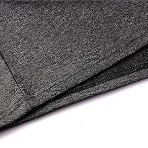 Nouveau gros qualité supérieure polyester couleur unie pull pull hommes col rond épais printemps chandails - Product Image 4