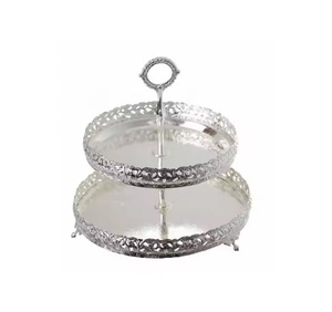 BAKEST Silver Stainless Steel Base <b>Cake</b> Decorating Revolving <b>Rotating</b> Decoration <b>Stand</b> Aluminum Alloy <b>Cake</b> Turntable - Product Image 4