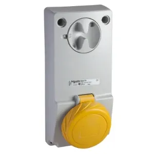 Per Schneider Electric 82090 Presa Elettrica Staccabile CEE con Fusibile per Fusibili e Portafusibili - Product Image 1