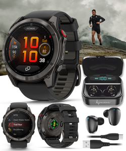 VENTES FLASH Montre connectée Garmin fenix 8 Pro 51 mm AMOLED Sapphire - Product Image 3