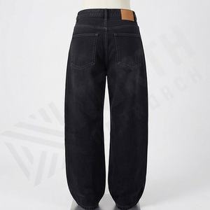 Jeans Holgados Personalizados para Mujer, Jeans de Mezclilla Lavados de Cintura Baja de Alta Calidad, Pantalones de Pierna Recta, Moda Femenina, Ropa de Calle Moderna - Product Image 2