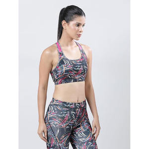 Sujetador deportivo de punto personalizado para mujer, nuevo diseño, para correr, Yoga, Fitness, espalda sin costuras, ropa interior deportiva, sujetador transpirable por sublimación - Product Image 2