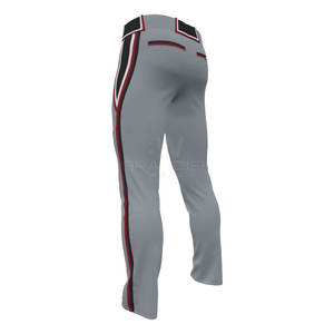 Vêtements de sport Pantalon de baseball en gros de couleur personnalisée Pantalon de baseball respirant léger à séchage rapide pour la vente en ligne - Product Image 4