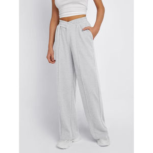 Pantalones Deportivos de Mujer 2026, a la Moda, de Cintura Media, Transpirables, de Pierna Ancha, con Bolsillos, Estilo Holgado y Acampanado, para Primavera - Product Image 2