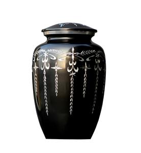 Adult Cremation Urns for Male/Female Funeral Urn for Human Ashes Decorative Urns for Ashes <b>Large</b> <b>Keepsake</b> <b>Box</b> (Black - 3) - Product Image 1