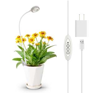 Premium 7W Pot Clip LED Grow <b>Light</b> Waterproof Indoor <b>Plant</b> Growing Bloom <b>Light</b> High PPF Emitting White Blue Green Red Spectrum - Product Image 2