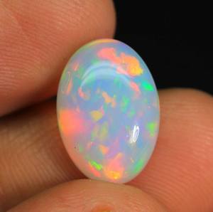 หินโอปอลเอธิโอเปียที่สวยงามอัญมณีทรงหลวมหินโอปอลเอธิโอเปียขัดเงาอย่างดีหินโอปอลเอธิโอเปียหินโอปอลเอธิโอเปียสำหรับทำเครื่องประดับ - Product Image 1