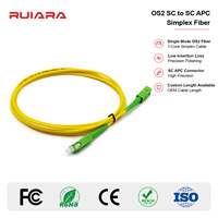 Fabricant de cordon de raccordement à fibre optique SC à SC UPC monomode OS2 1 Core Simplex FTTH Jumper câble à fibre optique