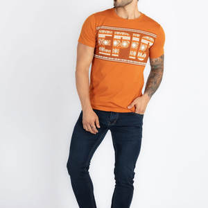 Color sólido más tamaño Pakistán fabricante hombres camiseta Crew Nexk Factory Outlet High Street hombres camiseta - Product Image 4