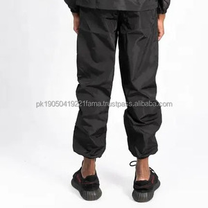 Confortable vêtements de sport décontractés hommes deux pièces pleine fermeture éclair Jogging costume usine tissu respirant personnalisé coupe-vent survêtement - Product Image 6