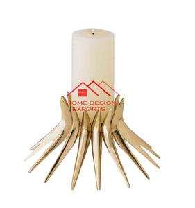 7 หัว Candlde Stick ผู้ถือ Golden สําเร็จรูปการออกแบบล่าสุดโลหะเชิงเทียนหรูหราบ้านตกแต่งเทียน - Product Image 2