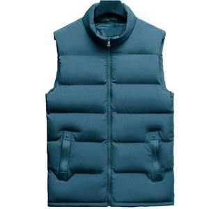 Nuevo chaleco cálido de invierno para hombre, chaqueta acolchada de burbujas, chaleco aislante acolchado sin mangas con chaleco acolchado con capucha desmontable - Product Image 5