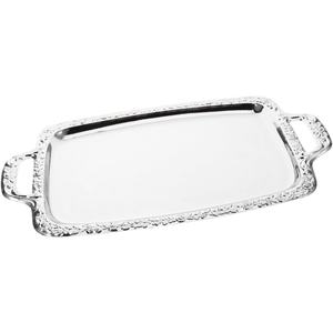 Bandeja de Servir Metálica Rectangular, Elegante y Duradera, con Diseño Martillado, Temática de Frutas, Multifuncional, para Servir y Decorar - Product Image 2