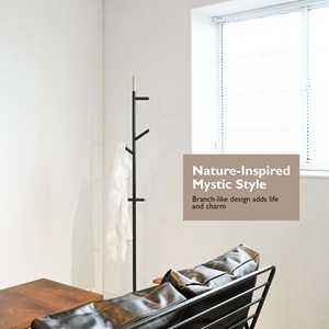 Organizador de Ropa Metálico de Ensamblaje Rápido, Perchero Independiente para Estudio Contemporáneo y Dormitorio de Invitados - Product Image 4