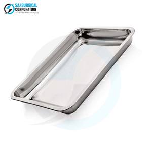 Bandeja universal manual de acero inoxidable, instrumento hueco, diseño reutilizable duradero multiusos para procedimientos de cirugía general - Product Image 2