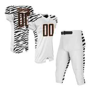 Uniforme de Fútbol Americano de Manga Corta Transpirable de Alta Calidad para Equipos, Material de Spandex/Poliéster que Ofrece Comodidad y Resistencia - Product Image 1