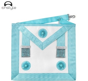 Masonic mặt hàng thêu tay lớn Lodge Master masonic Tạp dề có sẵn OEM phục vụ trong chất lượng cao bởi onstyle - Product Image 3