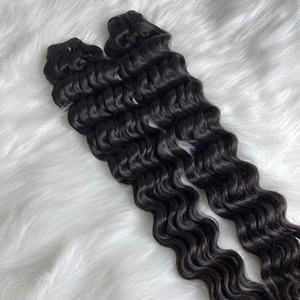 Profundo ondulado a granel Muchos colores Cabello cabello humano 100% Vietnamse extensiones de cabello humano listas para enviar - Product Image 2