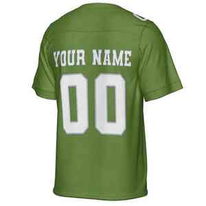 Maillot de football américain de qualité supérieure, prix d'usine OEM, broderie personnalisée, première ronde de draft - Product Image 2